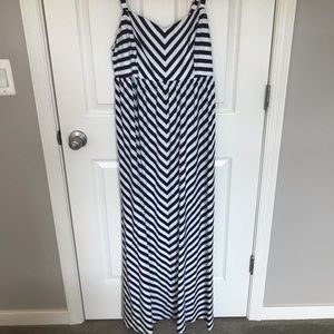 Black & White Maxi Dress